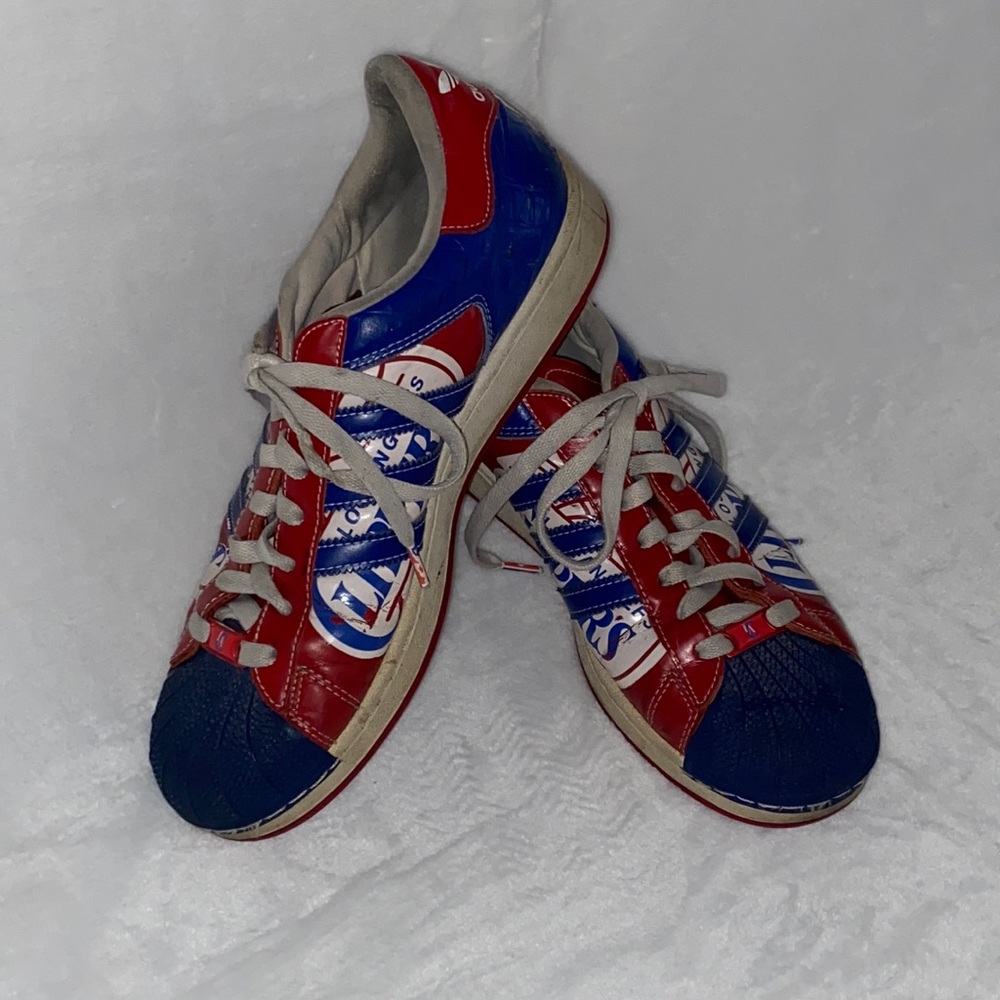 NBA Los Angeles LA Clippers Adidas Superstar Basketball Shoes. Men’s size 10.5